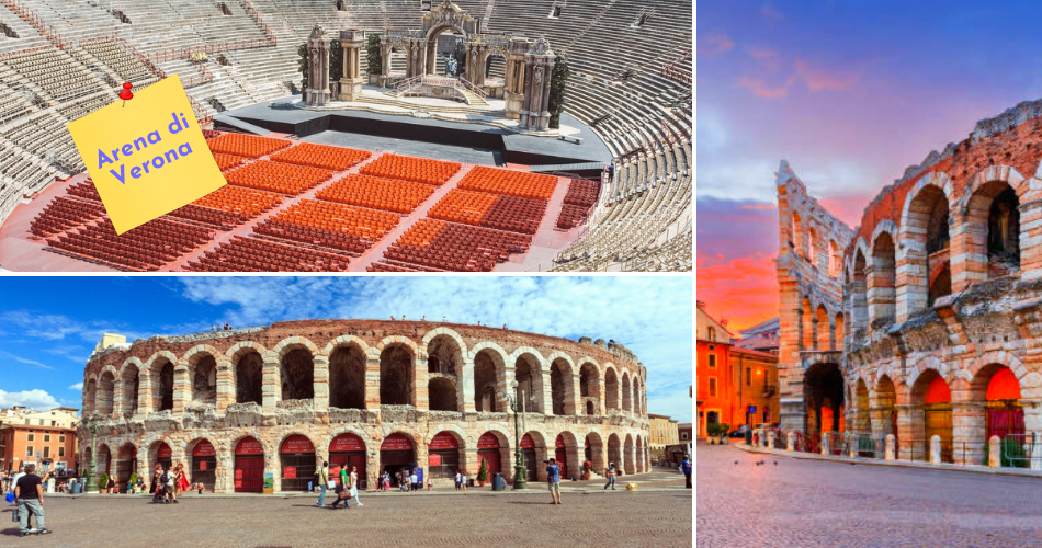 A Arena de Verona.