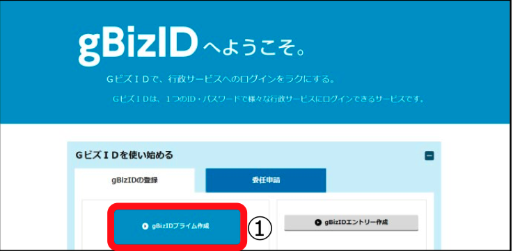 GBizIDの取得方法

