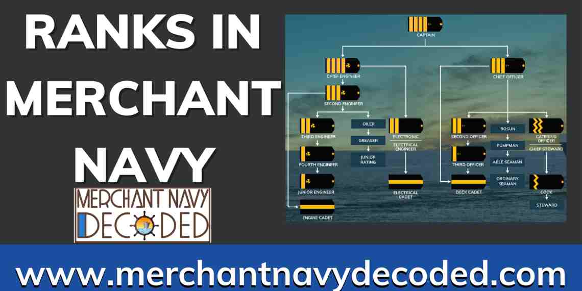 Ranks in Merchant Navy