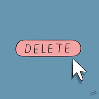 Delete GIF by tunadunn - Find & Share on GIPHY