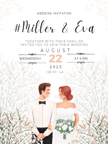 Wedding Hashtags for Miller 