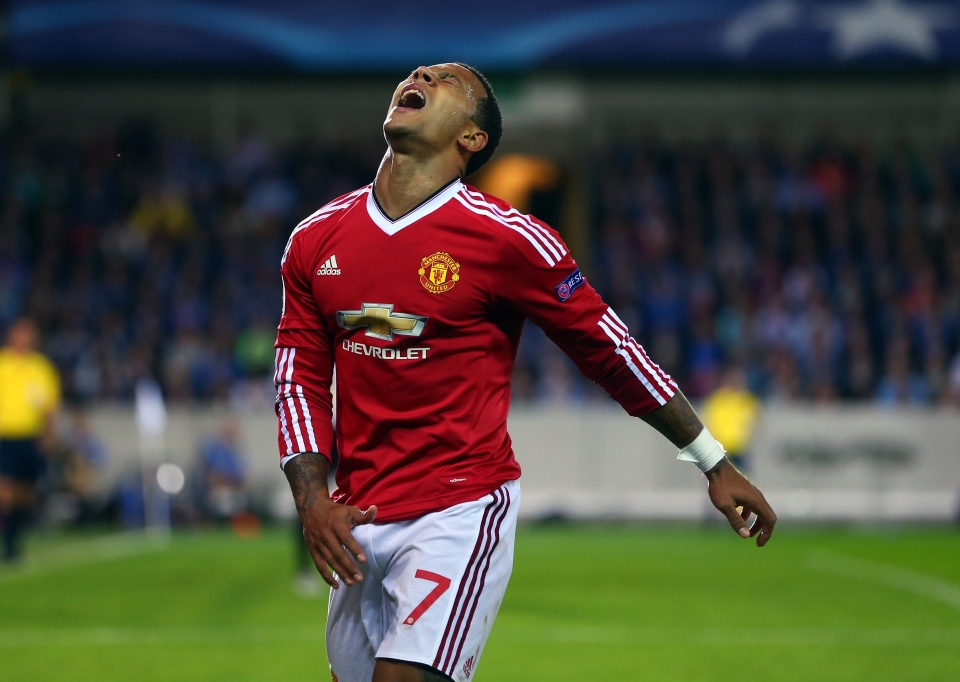Depay failed when the record did not flourish at MU