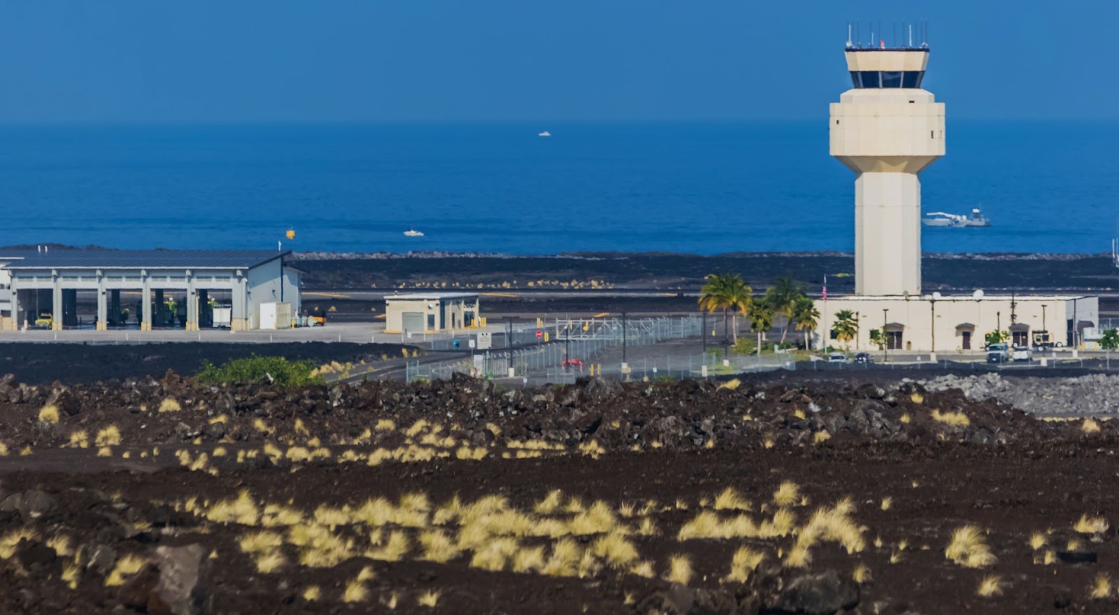 Control tower at Kona International Airport