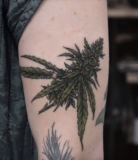 Weed Tattoo Ideas