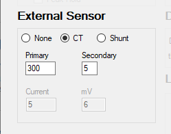 apm configuration software screenshot