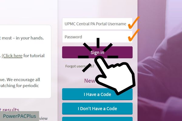 access to upmc central pa portal