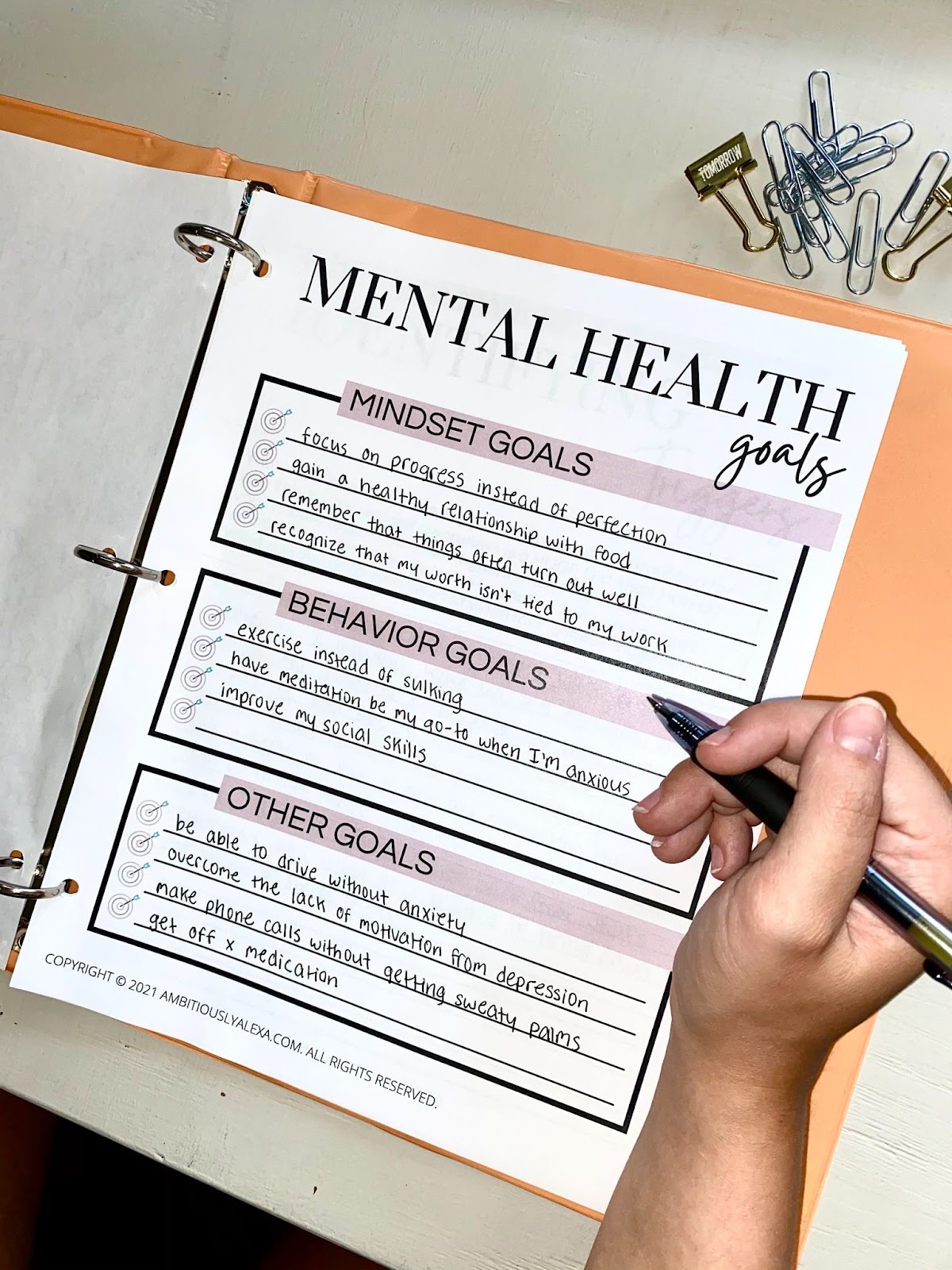 I Made a Printable Mental Health Journal...And It Will Change Your