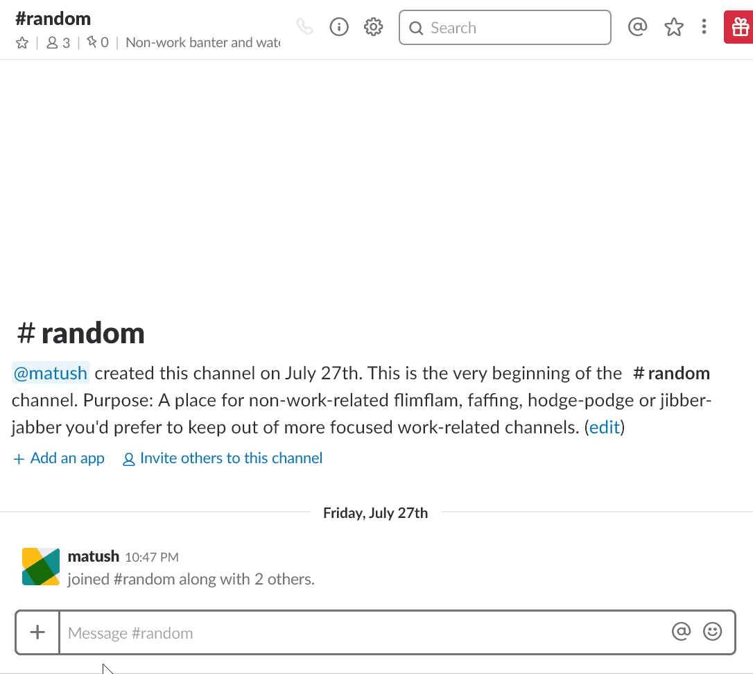 Slack Commands