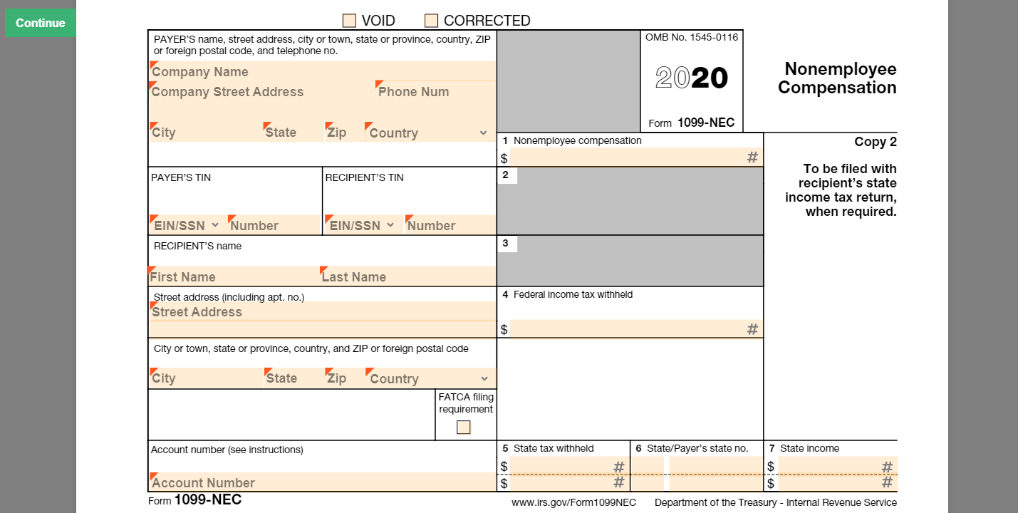 1099 Tax Form Fill Online Printable Fillable Blank Pdffiller