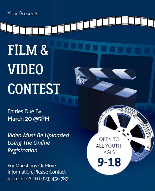 film contest flyers