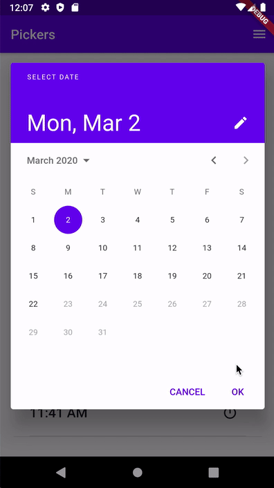 Material Date Picker Redesign Publicly Shared