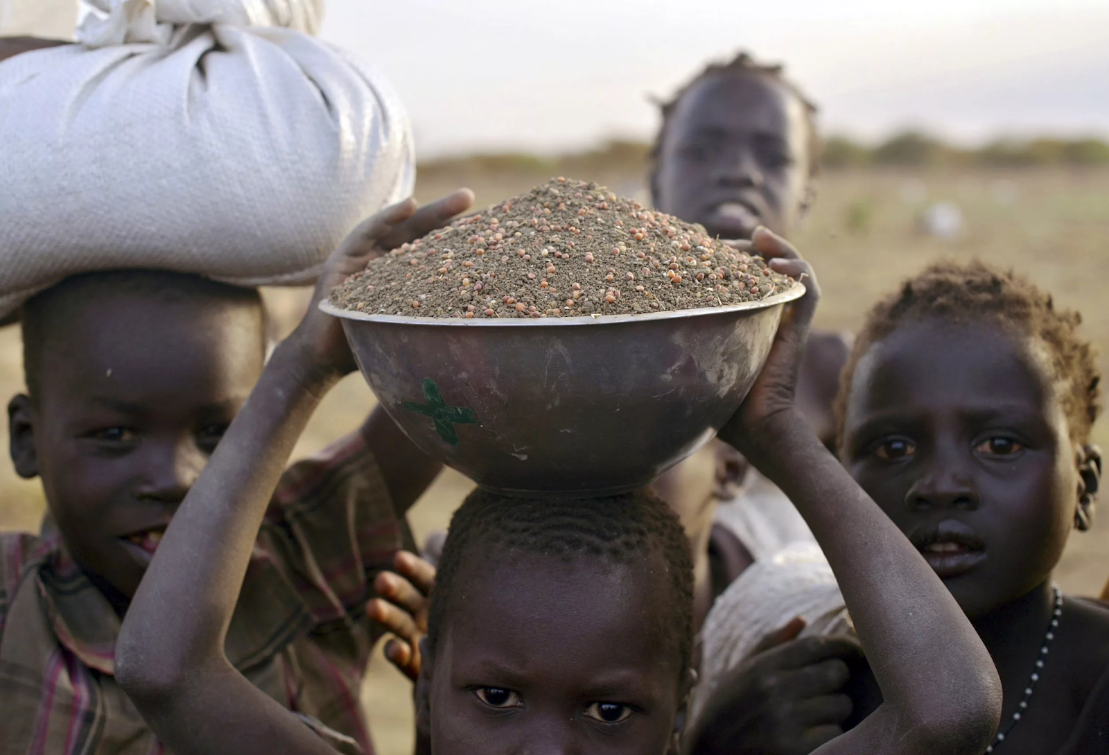 голод Африка, голодные дети