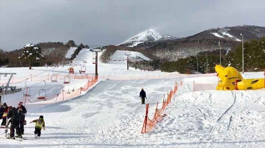 Tempat bermain ski yang paling direkomendasikan di Fukushima