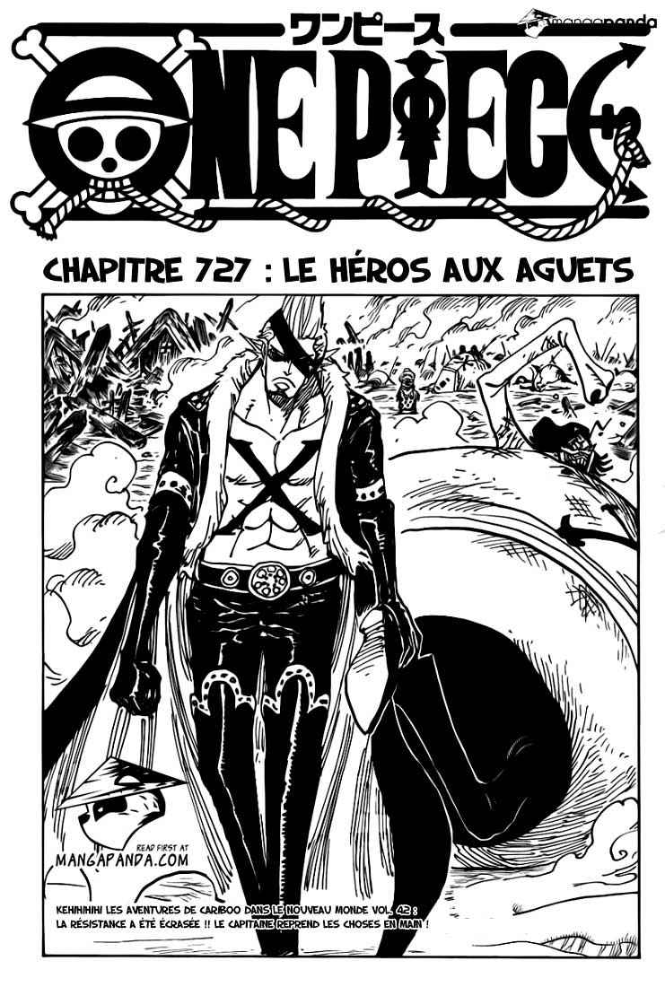 One Piece Chapitre 727 - Page 2