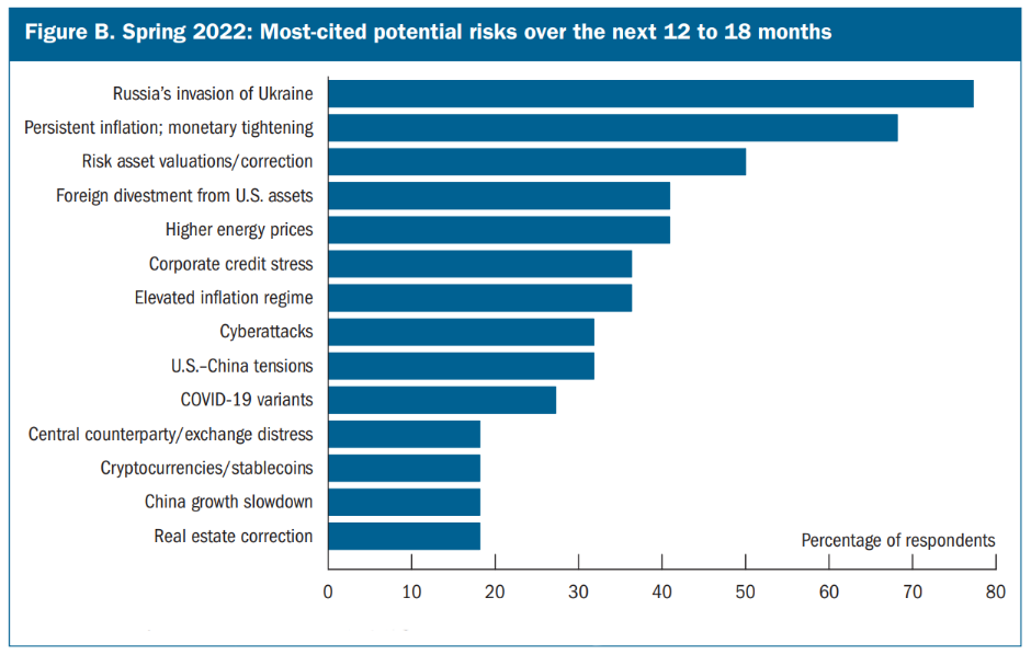 most-cited potential risks