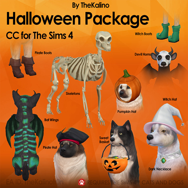 Halloween Package Sims 4 CC screenshot