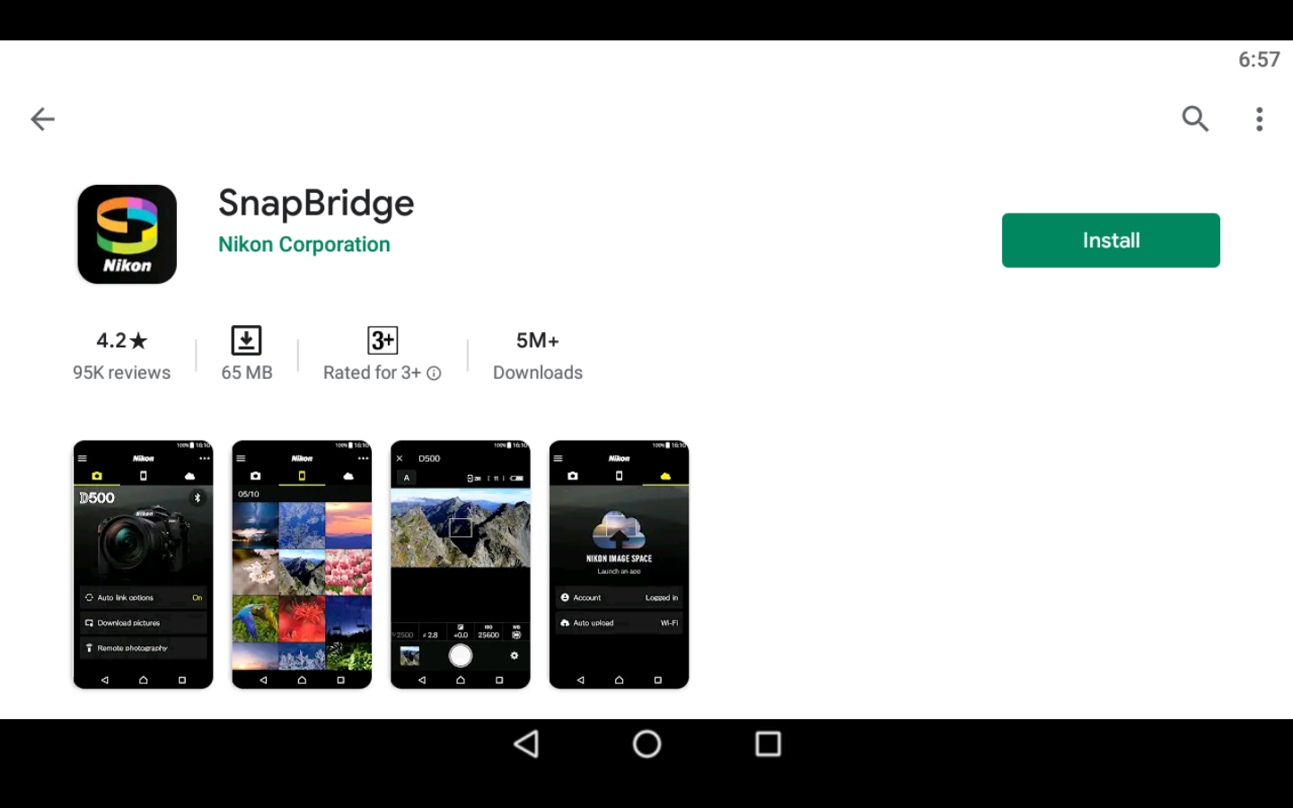 SnapBridge App on PC 