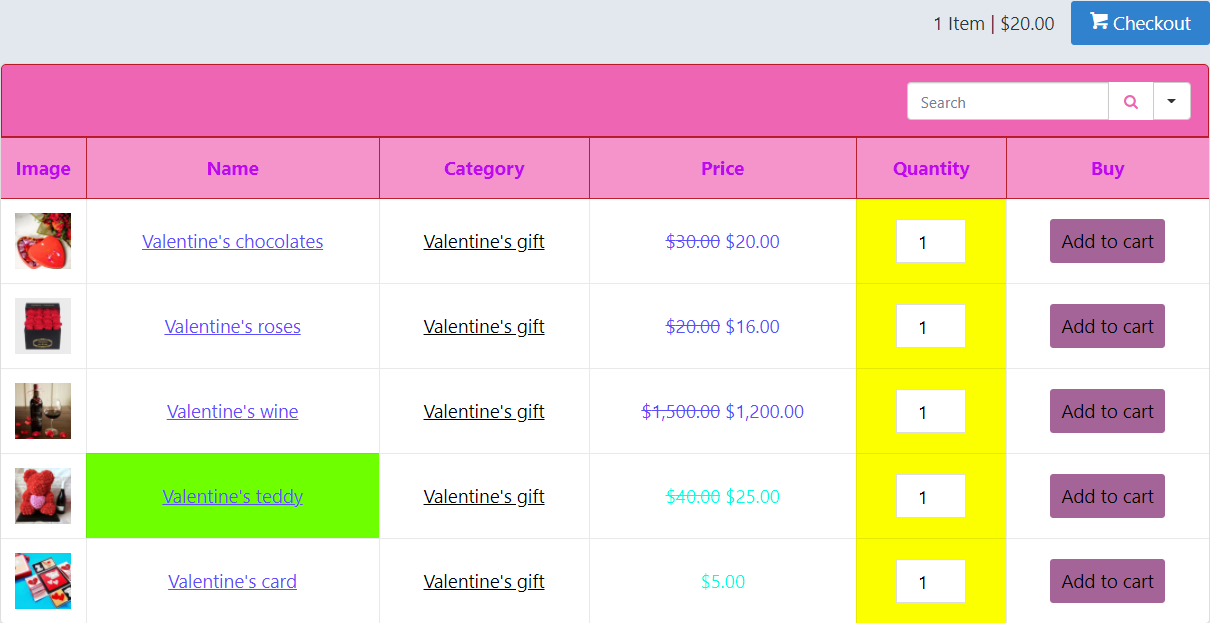 how to use conditional formatting for Woocommerce products