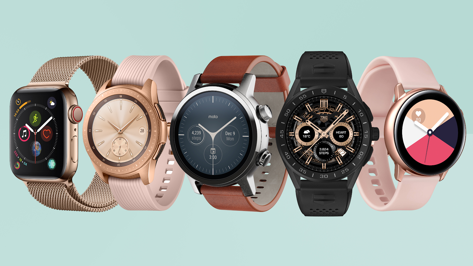 Smart watches screen types
