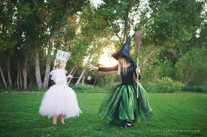 Witchcraft Beauty: Homemade Halloween witch costume 4