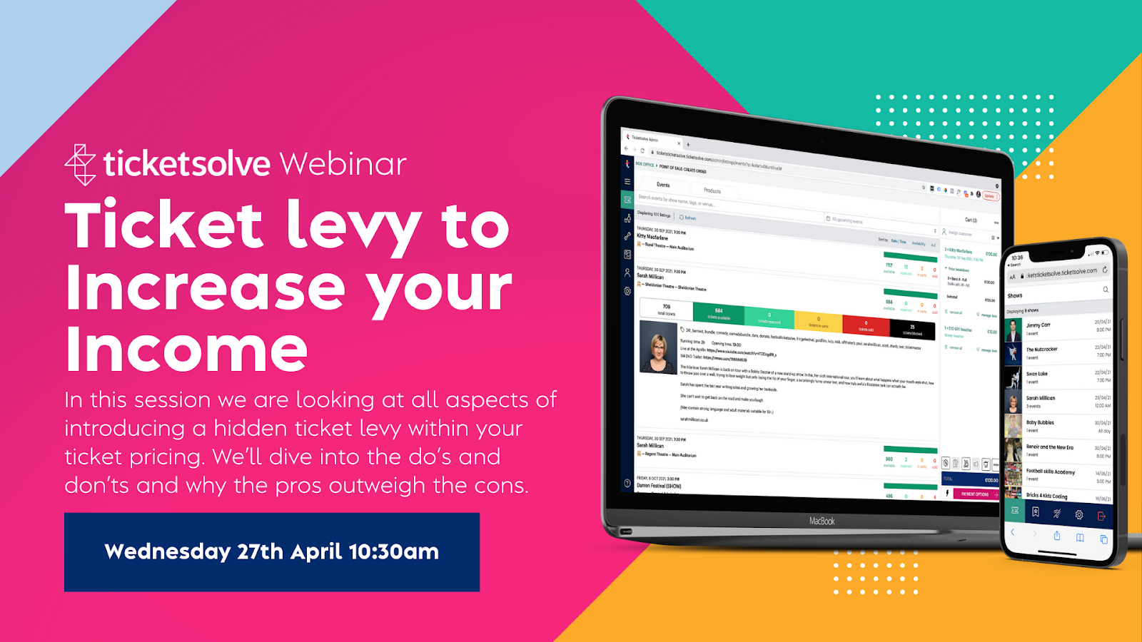 Ticketsolve Academy Session: Introducing a Ticket Levy within your Pricing