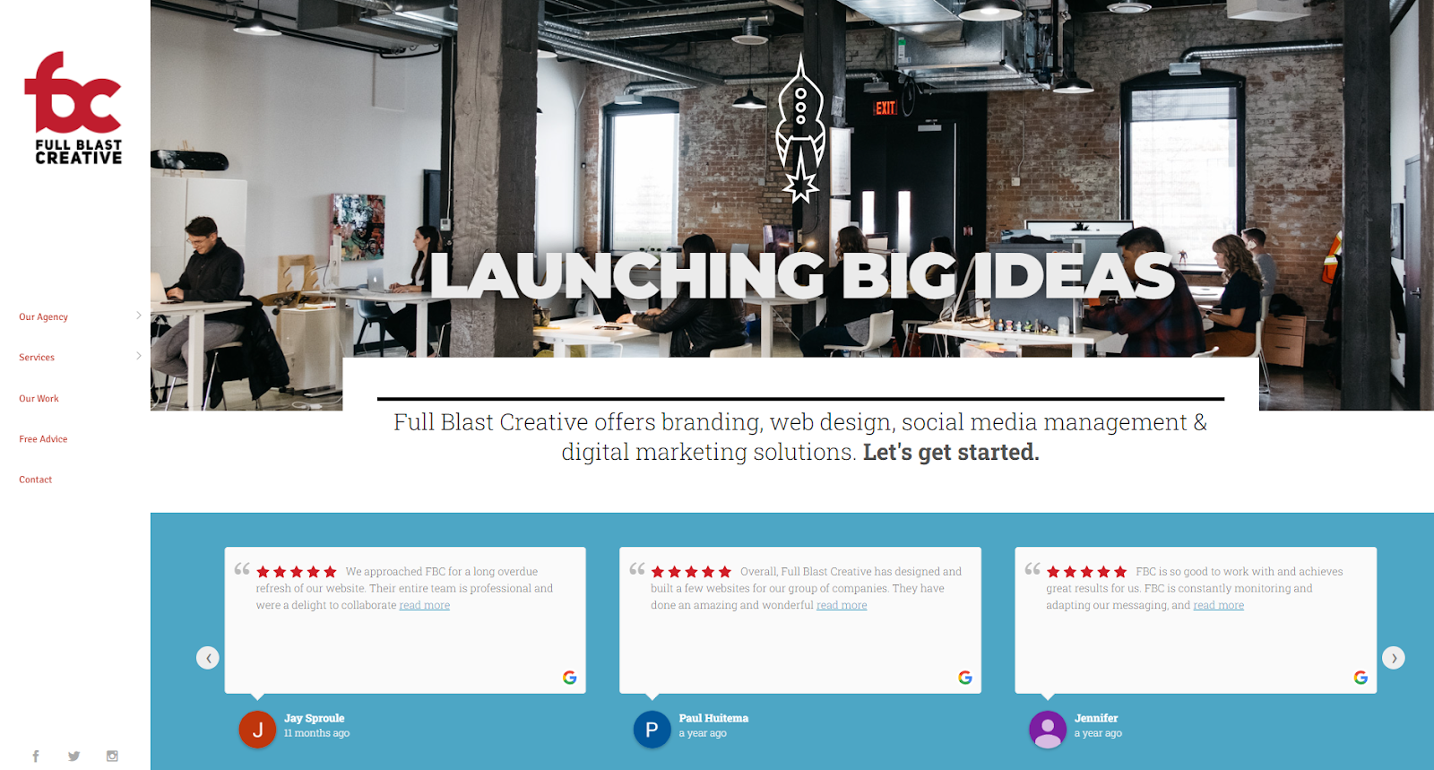 Full Blast Creative - Digital Marketing Company