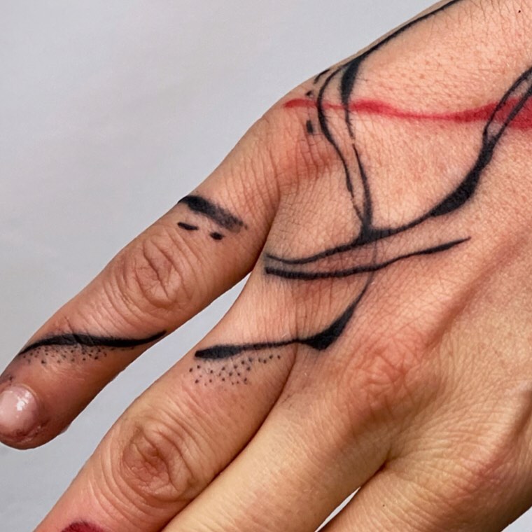 Abstract tattoos