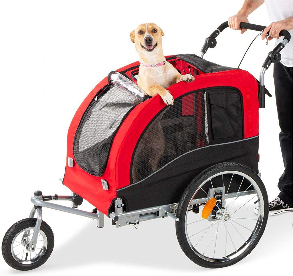 2-in-1 Pet Stroller and Trailer -Dog Strollers