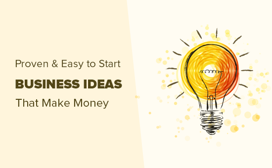 Ideias de negócios comprovadas e fáceis de iniciar