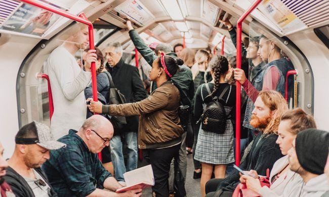 When it&#39;s busy on the London Underground, there&#39;s not much room for big bags, so pack light (Shutterstock)