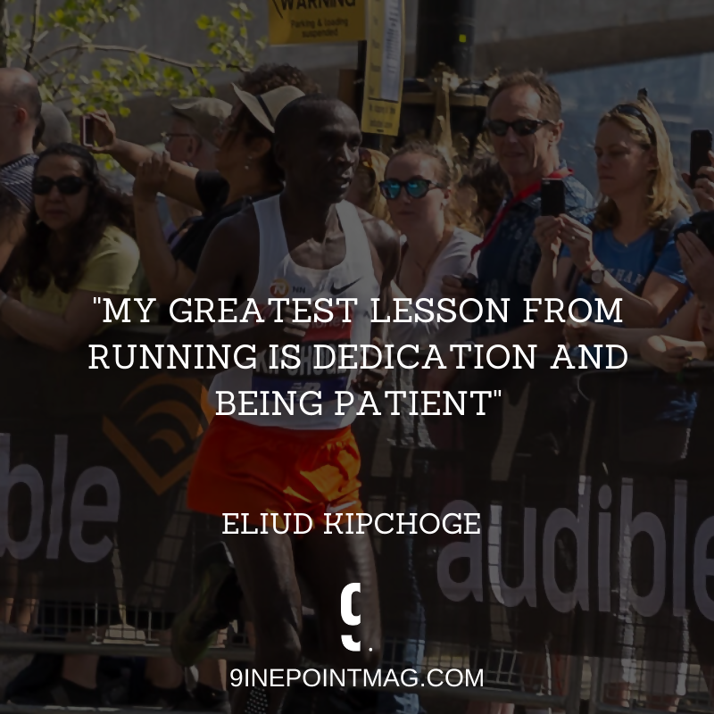 Eliud Kipchoge quote