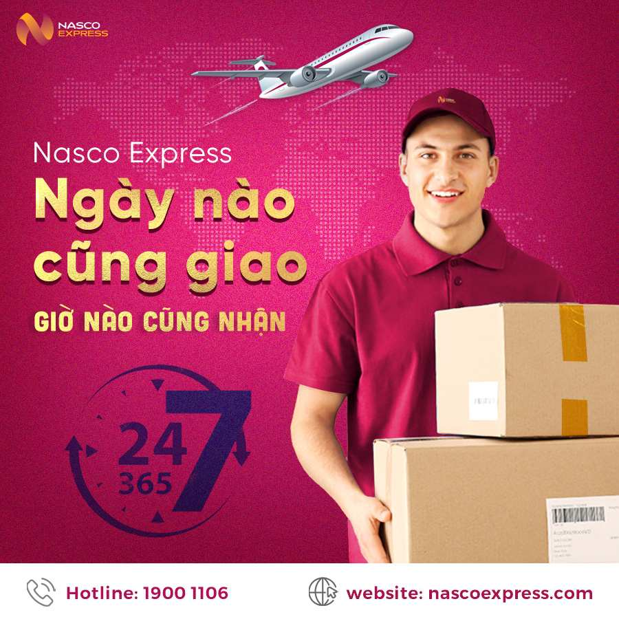 Nasco Express hỗ trợ bạn thực hiện thủ tục giao hàng quốc tế một cách nhanh chóng