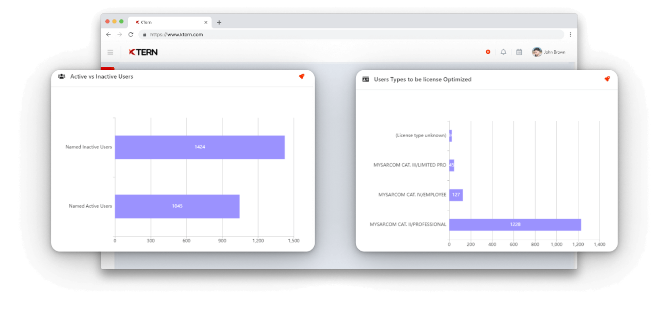 KTern.AI User License Recommendations