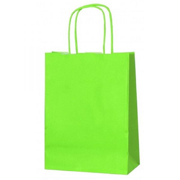 Green Paper Gift Bags