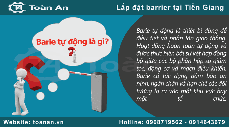 Barrier tự động là gì và khái niệm về barrier tự động.