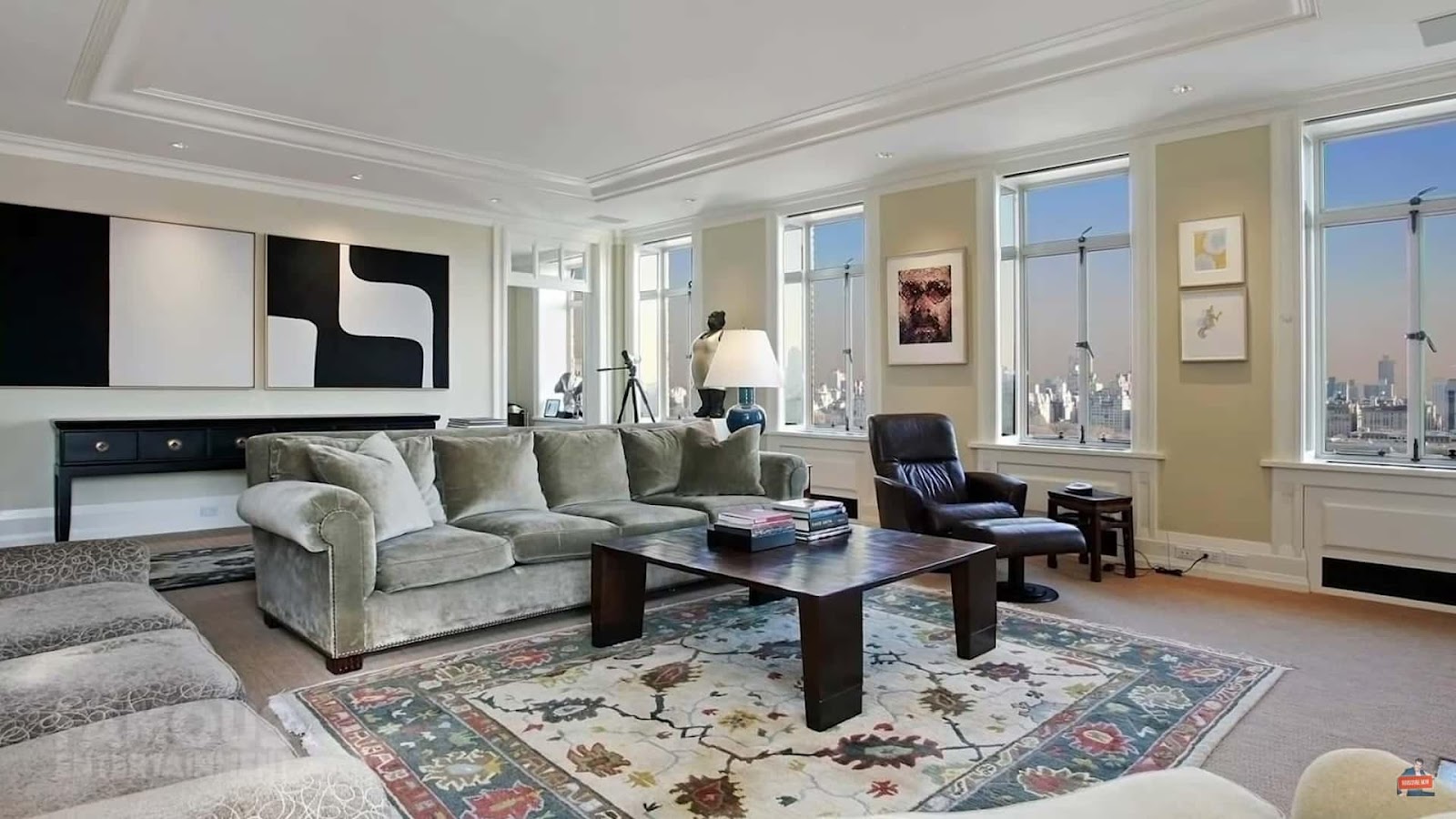 Jerry Seinfeld's Manhattan duplex apartment