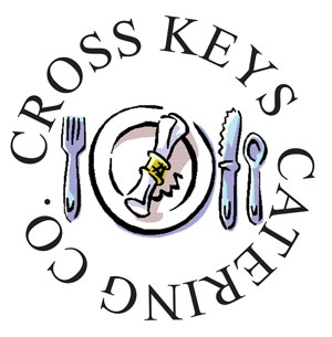 Logotipo da empresa de catering Cross Keys