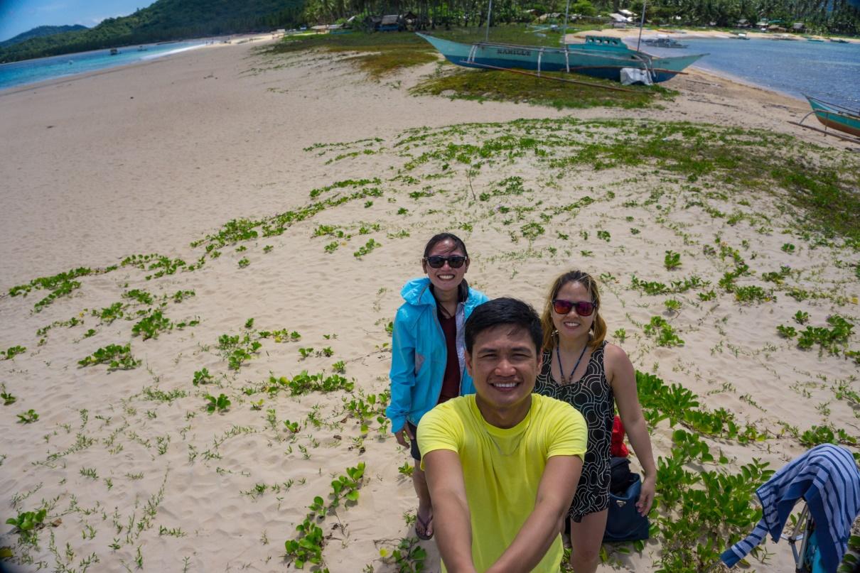 Twin Beach, Nacpan Beach, El Nido, Palawan