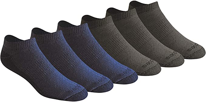 Dickies Men's Dri-tech Moisture Control No Show Socks (6 & 12 Pairs)
