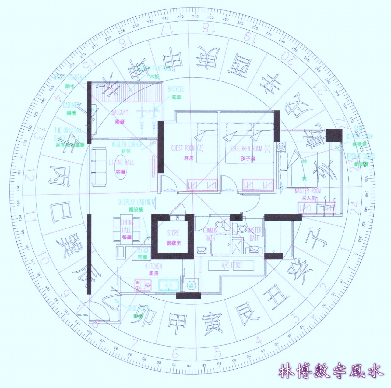 缺角嚴重的房子，就是師兄長年運勢不順的原因