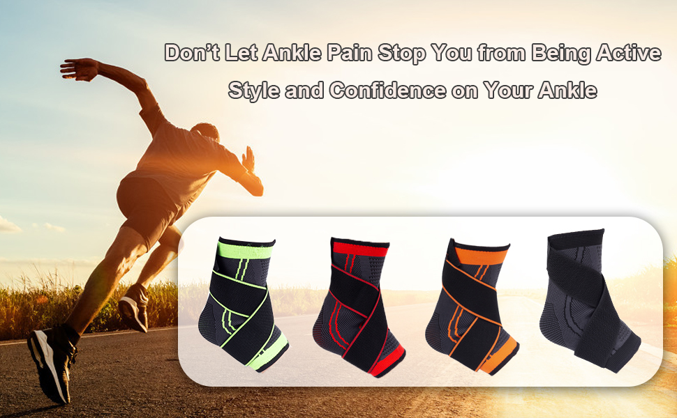 Ankle Brace Compression Sleeve Relieves Achilles Tendonitis Joint Pain Plantar Fasciitis Sock
