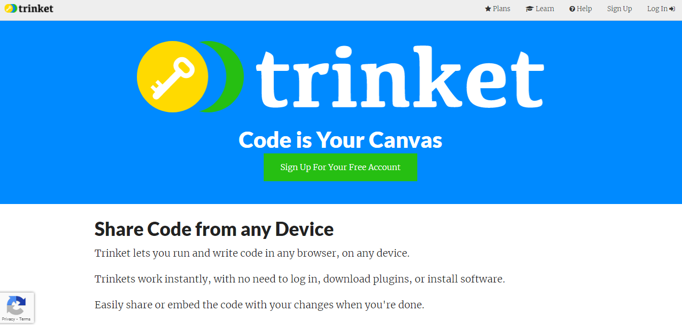รู้จัก Trinket เครื่องมือเรียนภาษา Python ที่ดีที่สุด!! - Codekids |  Learning With Coding เพราะทุกการเรียนรู้สามารถโค้ดดิ้งได้
