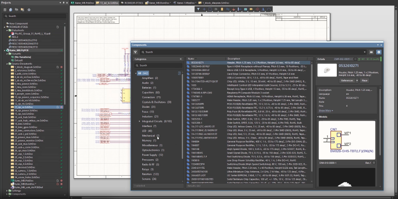 PCB supply chain in Altium Concord Pro