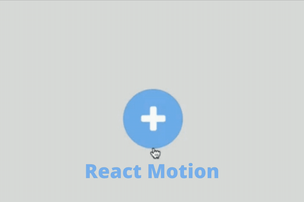 React Motion React Libraries 2020