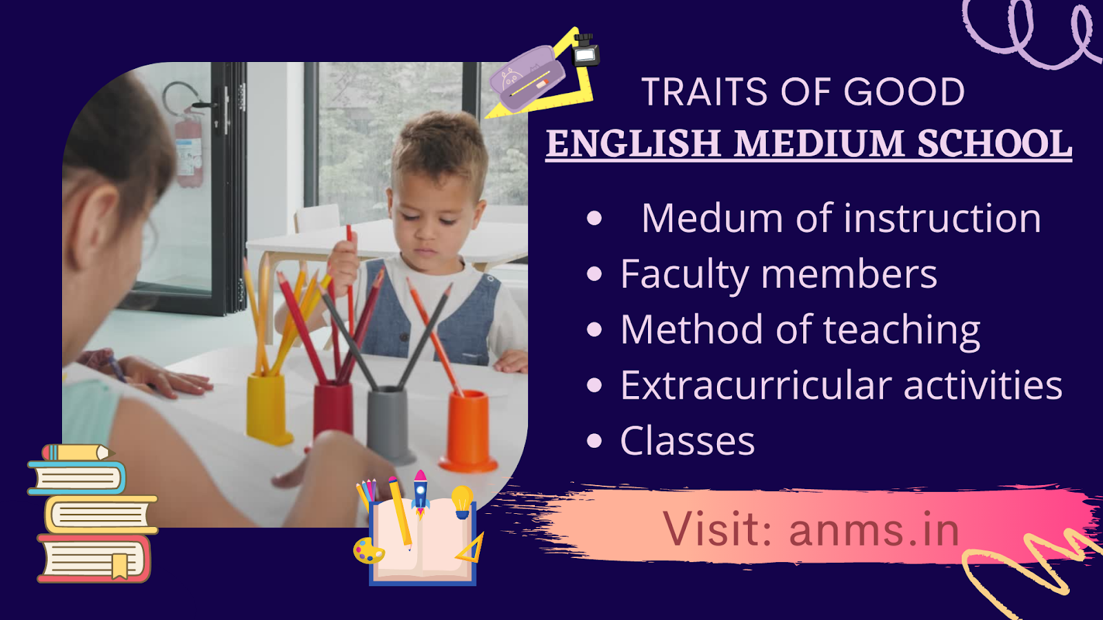 Traits of a good school https://anms.in/
