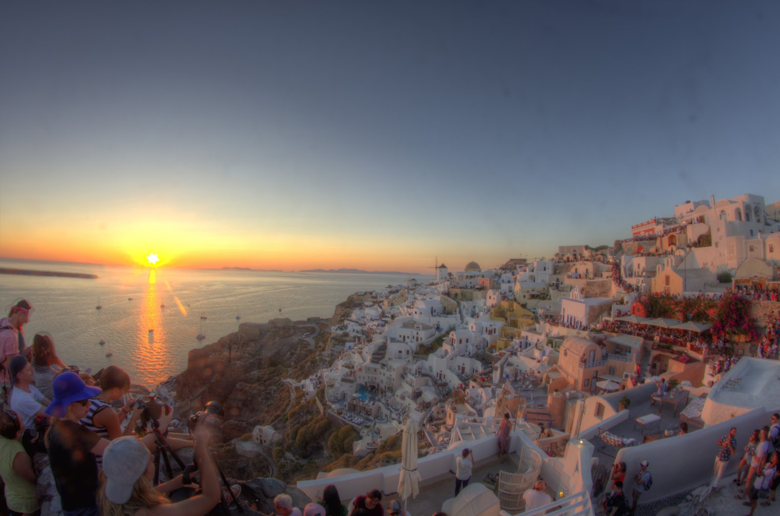 por do sol mais lindo do mundo grecia