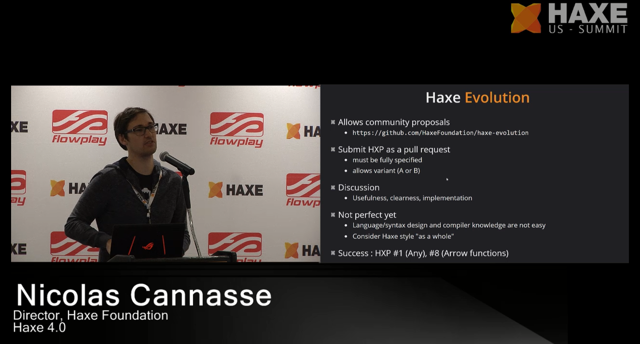 Haxe Evolution