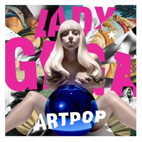 Леди Гага на обложке альбома ArtPop в стиле Поп-арт