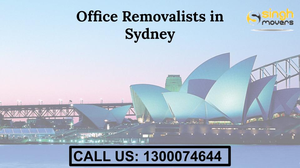 Office Removalists Sydney