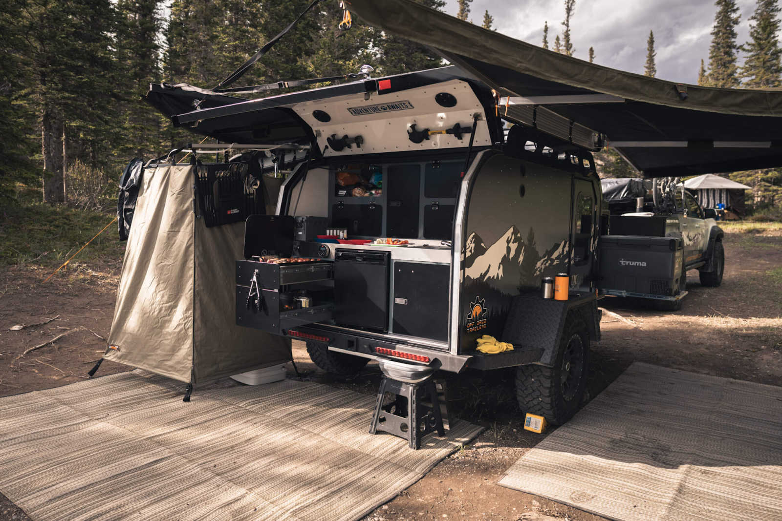 luxury upgrade options for offroad travel trailer